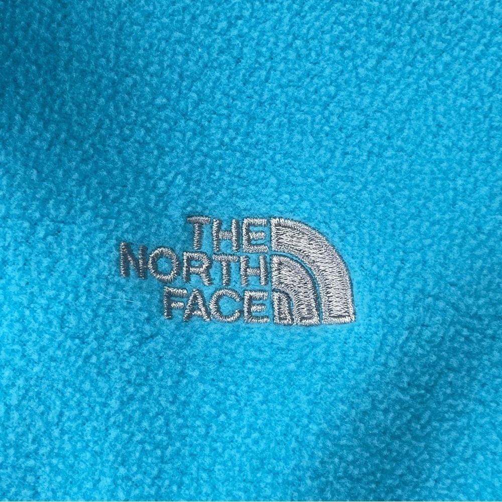 The North Face Turquoise Fleece Jacket - Picture 11 of 11